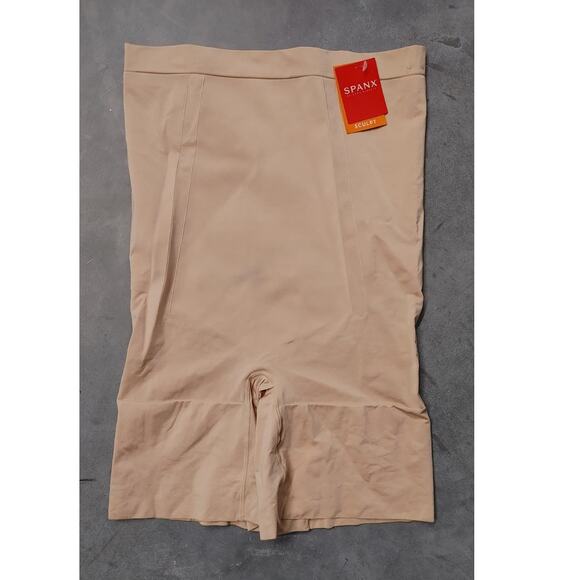 Spanx OnCore Firm Control High-Waist Thigh Shaper PS1915 1X Nude NWT - Picture 2 of 6